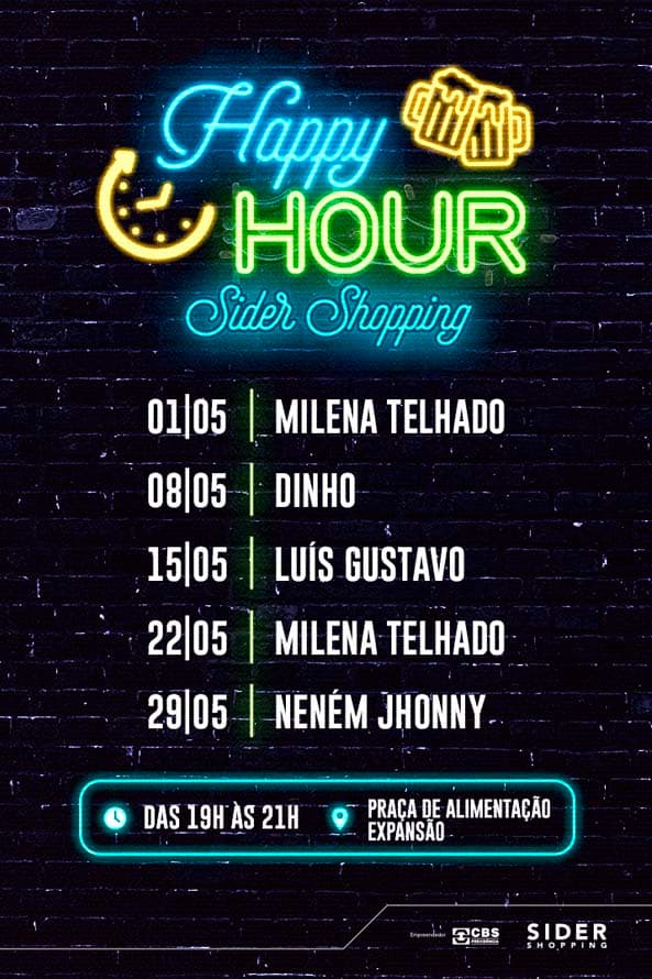 Happy Hour Sider Shopping