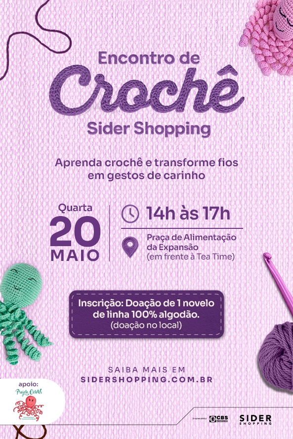 Encontro de Crochê