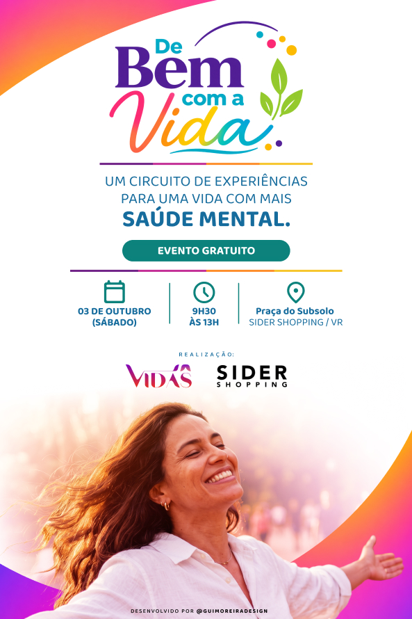 De Bem com a Vida no Sider Shopping