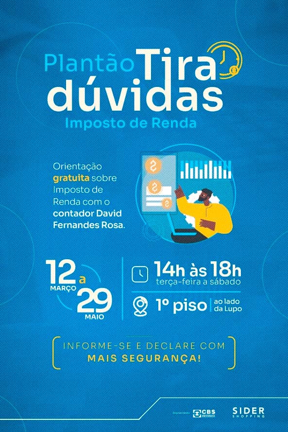 Plantão Tira Dúvidas Imposto de Renda